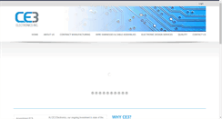 Desktop Screenshot of ce3electronics.com